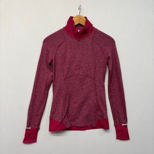 Lululemon Athletica Runderful 1/2 Zip Pullover Top Size 4 Women C065 -29